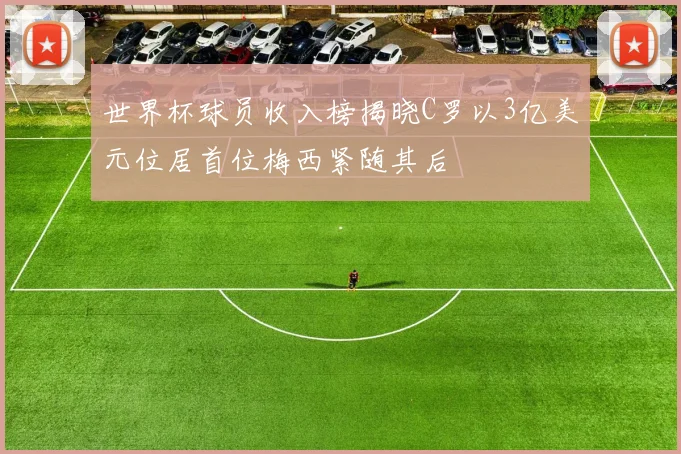世界杯球员收入榜揭晓C罗以3亿美元位居首位梅西紧随其后